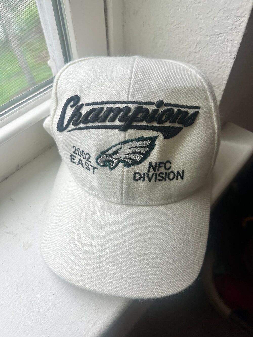 Philadelphia Eagles NFL NFC Champions Vintage Hat - 2002 Reebok